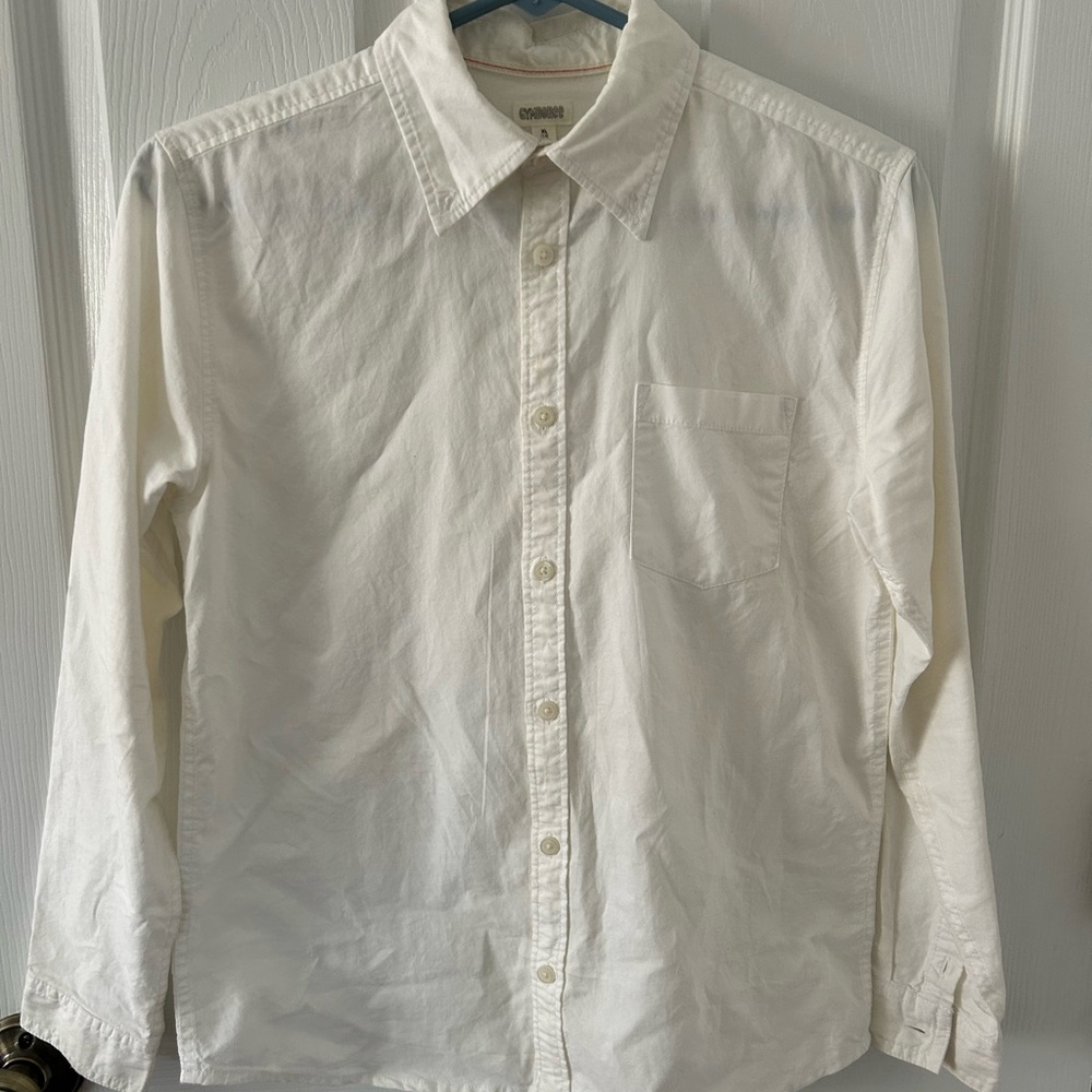 Gymboree Boy White Dress Shirt CL (14)